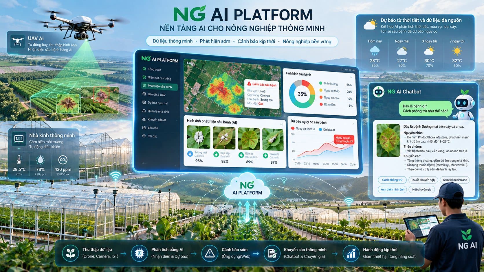 AI agent có kiểm soát, không phải bot hỏi đáp